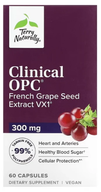 Terry Naturally 테리네츄럴리 클리니컬 OPC 300mg 캡슐 60개입 1개입, 60정 1개입, 1개, 60정 - 쿠팡