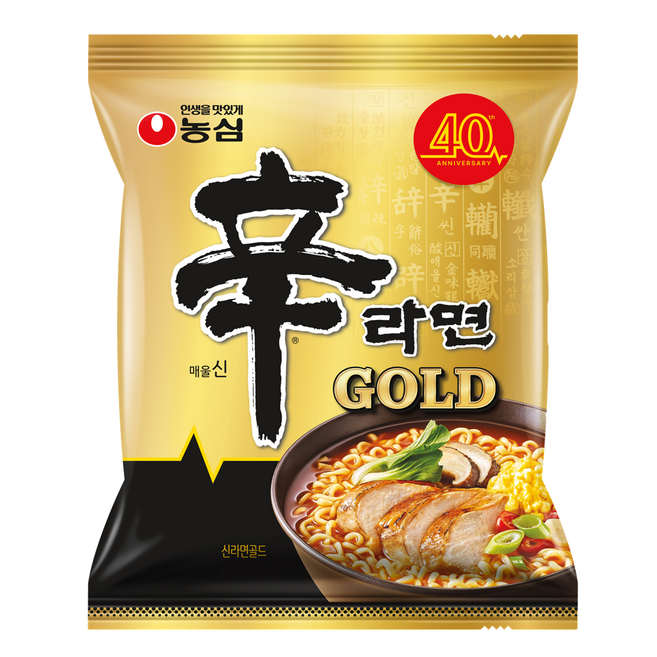 신라면 골드 125g, 12개