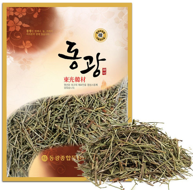 동광종합물산 국내산 적송 솔잎, 3kg, 1개