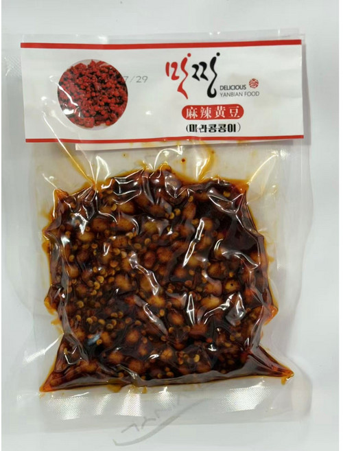 <킹콩푸드>맛짱 마라 콩콩이 밑반찬 중국식품, 1개, 200g