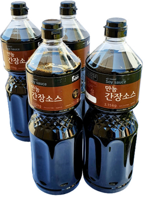 바로 만능간장소스, 4개, 2.15kg