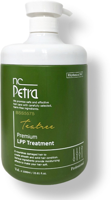 엔씨페트라 프리미엄 티트리 엘피피 트리트먼트 lpp 미용실 대용량1000ml, 1L, 1개