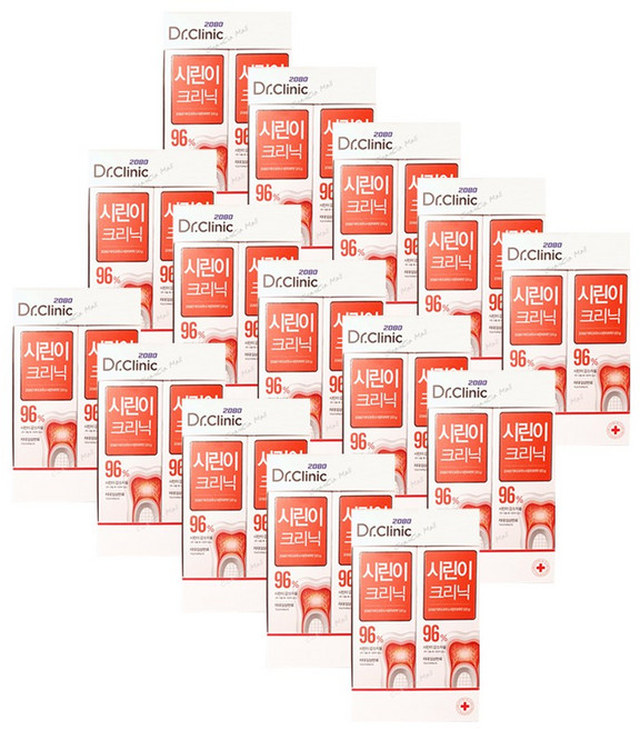 애경 2080 닥터크리닉 96% 시린이크리닉 치약, 120g, 30개