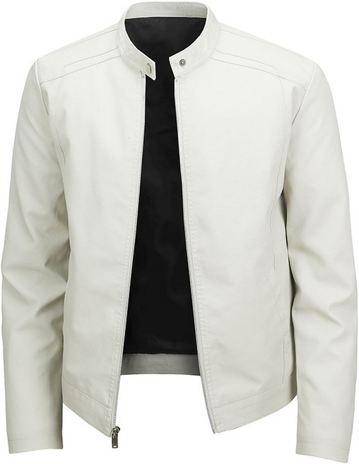 Neirny 남성용 가을 가죽 재킷 패션 캐주얼 빅사이즈 가죽 자켓 방풍 남자무스탕 가죽 코트