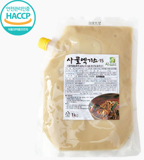업소용 사골 농축액 육수 액기스 1kg 4종, 1개