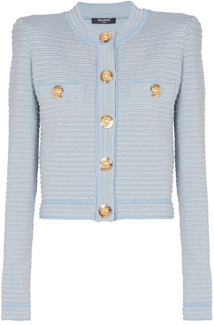 발망 크롭 가디건