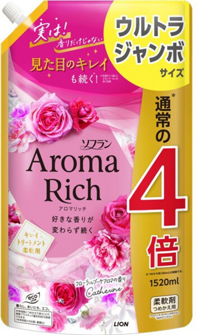 소프란 아로마리치 캐서린 리필용 울트라 점보 1520ml 141115, 1.52L, 1개