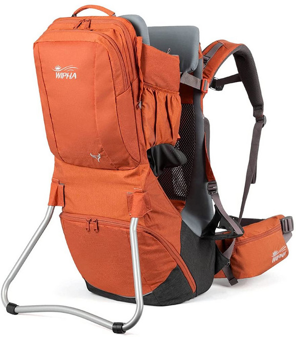 아기등산캐리어 경량 트레킹용 백팩 가방 아이 배낭 유아 하이킹 트래킹, YAK Ⅱ 오렌지