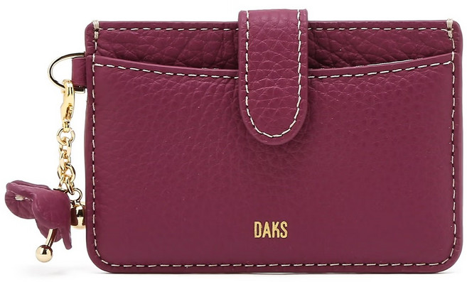 DAKS 닥스 젤라 소가죽 여성 카드지갑