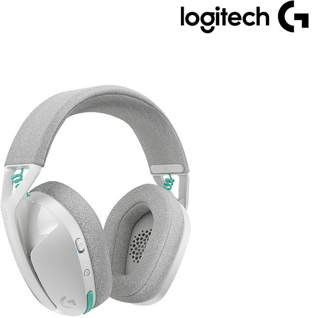 로지텍 무선 게이밍 헤드셋, G321 LIGHTSPEED, 화이트