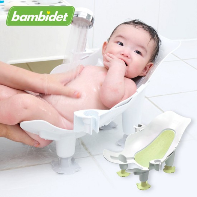 밤비데 3in1 아기비데 3세대 치코 업그레이드 신생아 유아 출산선물, (무료배송)색상:시그니처 화이트-그린, 1개