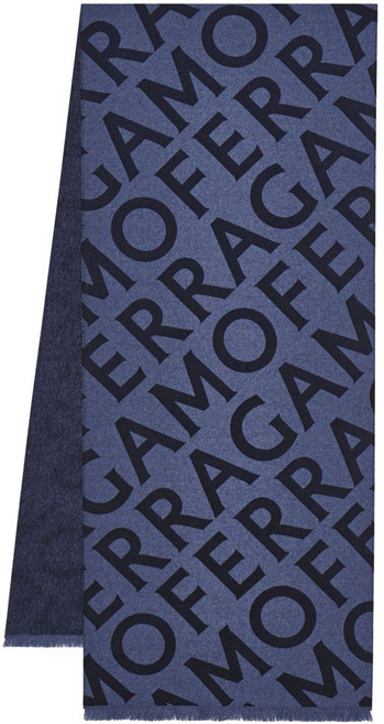 페라가모 리버서블 로고 스카프