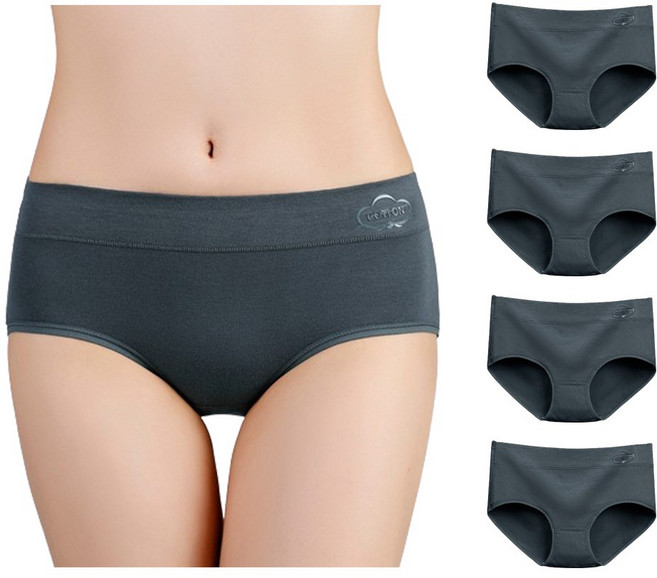 꿀쥬 항균 여성 면팬티 5p