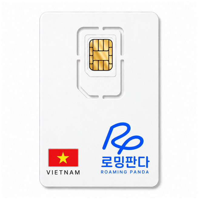 5위 - 로밍판다 베트남유심 5G 나트랑 다낭 푸꾸옥 하노이 USIM 비나폰, 1개, 매일 500MB 이후 저속 무제