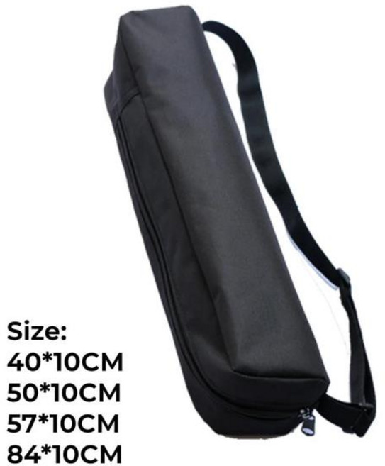 핸드백 운반 보관 케이스 접이식 삼각대 가방 마이크 사진 촬영용 부드러운 지퍼 삼각대 스탠드 가방 40, 01 50x10CM, 01 CHINA