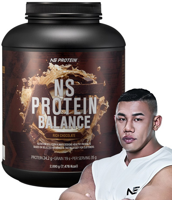 NS 프로틴밸런스 초코맛 단백질보충제, 1개, 2kg