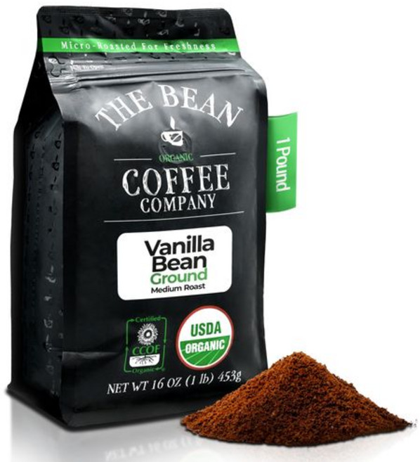 더 빈 유기농 커피 컴퍼니 르 빈 다크 프렌치 로스트 분 The Bean Organic Coffee Company Le Bean Dark French Roast Ground, 1개, 473ml