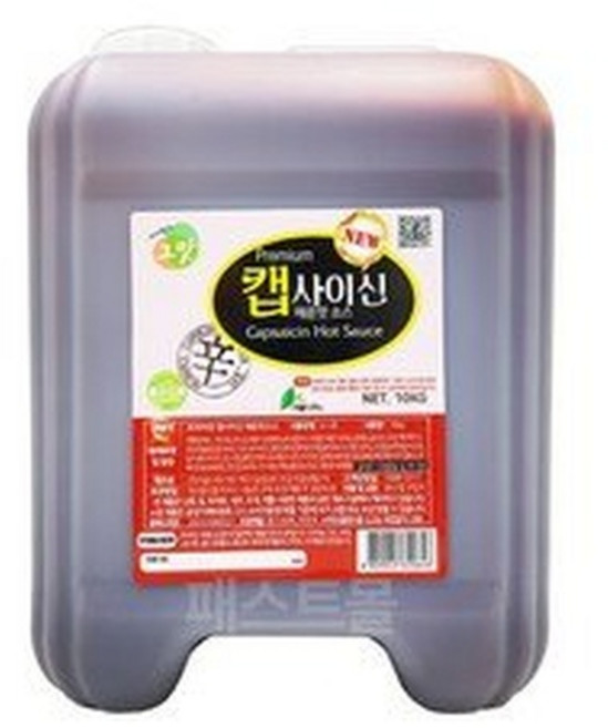 이슬나라 캡사이신 매운맛 소스, 10kg, 2개