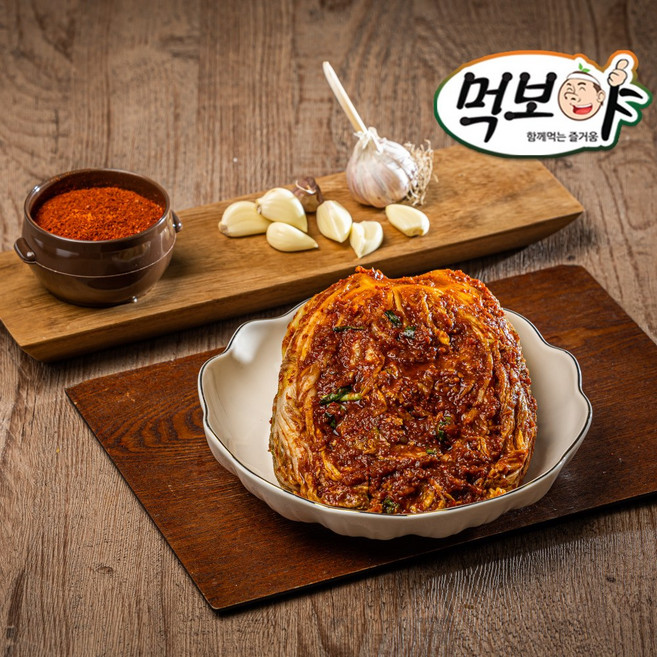 [먹보야]입점기념 원 실비김치 맛있게 매운김치 매운 포기김치 불김치, 1개, 2kg