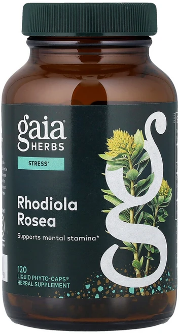 Gaia Herbs 홍경천 비건 액상 파이토캡 120정, 1개 - 쿠팡