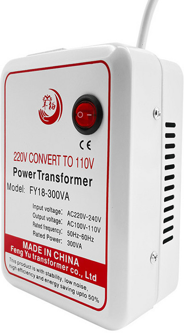 220V轉110V電壓變壓器300W電源轉換器日美臺灣電器, 1個, 140*100*66MM:1