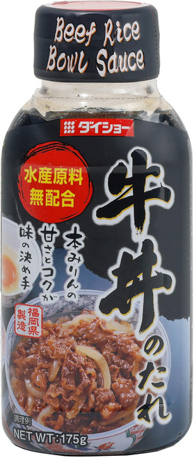 다이쇼 일본식 규동 소고기 덮밥 소스, 175g, 1개