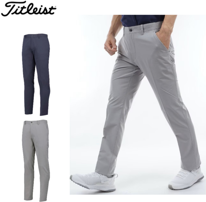 타이틀리스트 남성 스트레치 워터리펠런트 골프 슬랙스 팬츠