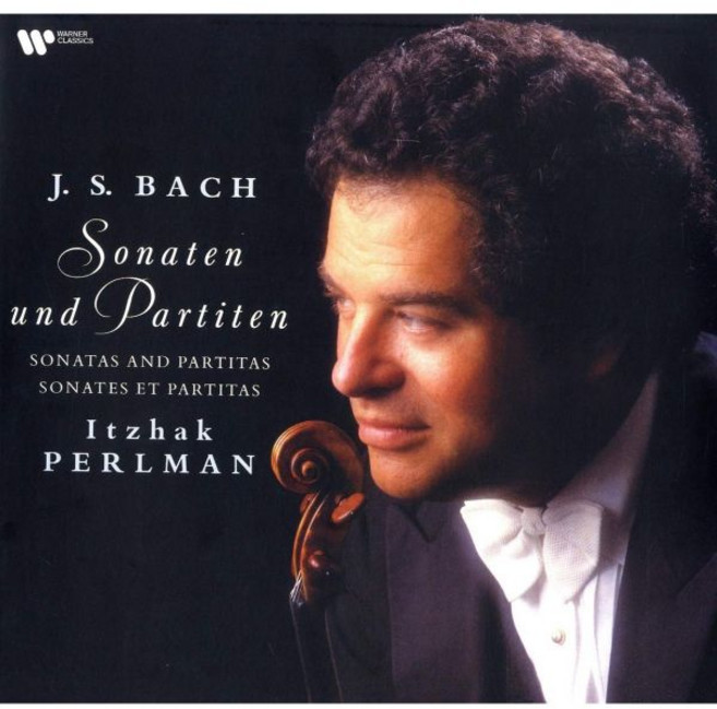 Itzhak Perlman Artist Vinyl 비닐 LP 레코드 Bach Sonatas Partitas For Solo Violin 미국 발송