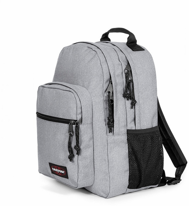 【EASTPAK】MORIUS - CORE COLOR多拉鍊層後背包-多色 EK00040F, 淺灰
