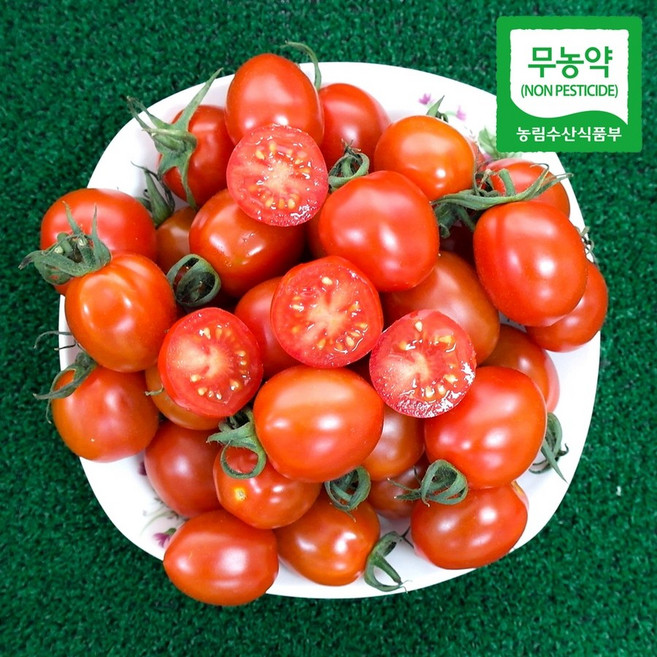 동명팜 과즙주의 무농약 대추 방울토마토, 대추방울토마토 1kg, 1개, 1kg