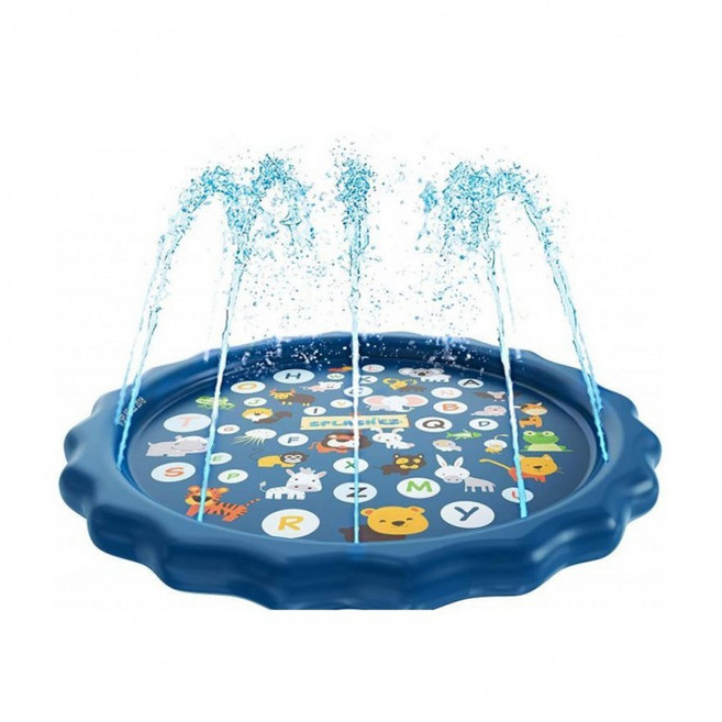 키즈 분수 놀이매트 선물 어린이집 유아 단체 풀장 원형, 01.키즈 분수놀이 매트