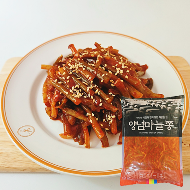 맛찬 착한 양념마늘쫑, 1개, 4kg