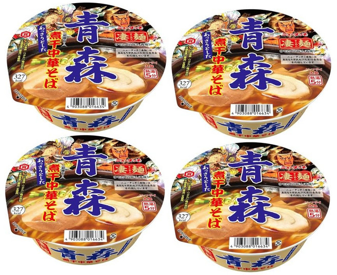 야마다이 뉴 터치 어썸 누들 아오모리 삶은 소바 113g x 4개입 (, 1개