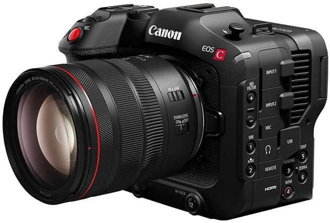 Canon C70 RF24105mm F4L는 USM킷 RF 시네마카메라 듀얼 픽셀 CMOS DGO 센서 16+스톱 다이내믹 레인지 RAW 내부 기록 ND필터 EF, 상세페이지 참조
