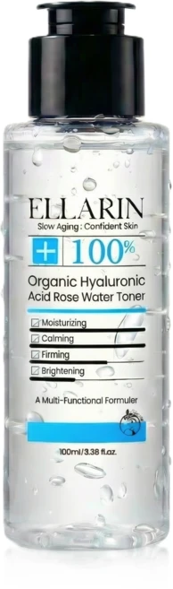 엘라린 유기농 히알루론산 장미수토너 원액100%, 1개, 100ml - 쿠팡