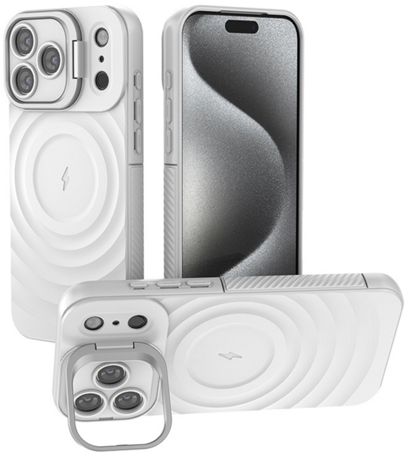iPhone 鏡頭支架防摔保護殼