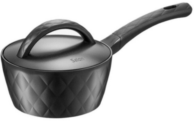 락앤락 인덕션 살롱 IH 편수냄비, 18cm, Black, 1개