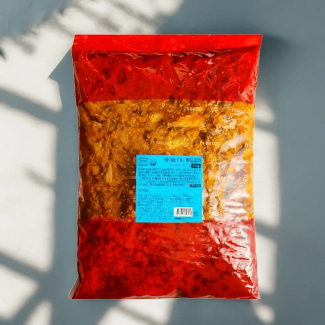 종가집 미니 볶음김치 3kg 별미김치 밑반찬 도시락, 1개