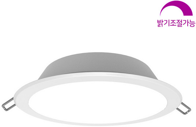 LED 디밍 다운라이트 6인치 15W 밝기조절 매입등 장수, 주광색