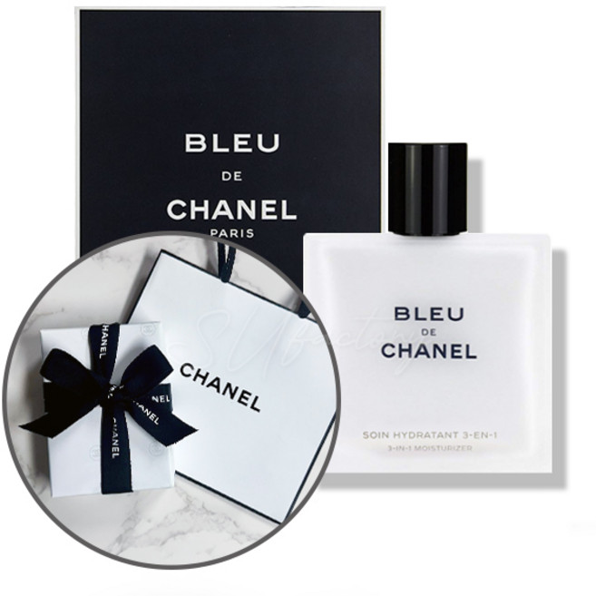 [리본포장] NEW 샤넬 블루 드 샤넬 모이스처라이저 3 in 1 (로션타입) 90ml, 1개, 100ml