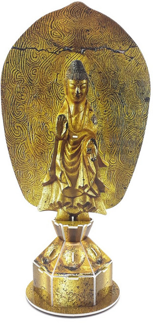 연가7년명 금동여래입상 입체퍼즐/고구려/역사/불교문화재/국보 만들기, 1개