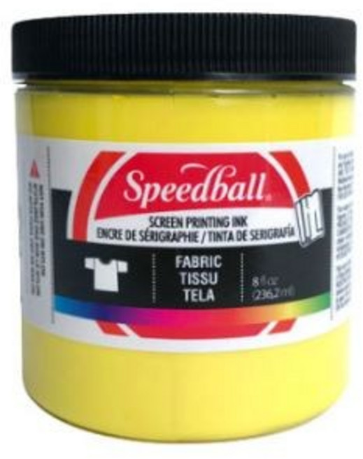 스피드볼 실크스크린 페브릭 옐로우 236.58 ml