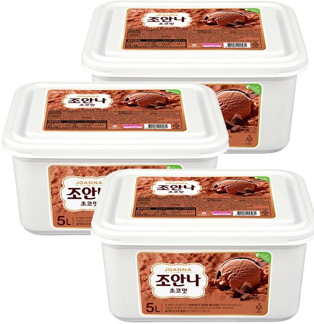 조안나 5리터 3통, 5L, 3개