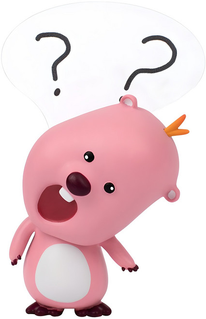 잔망루피 둥절루피 모니터 피규어, 1개