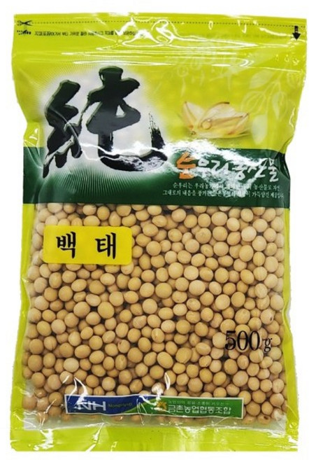 [금촌농협] 순우리 백태, 2개, 500g