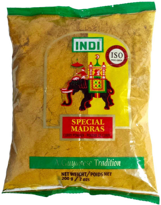 인디 마드라스 카레 가루 198g Indi madras curry powder 7oz, 1개