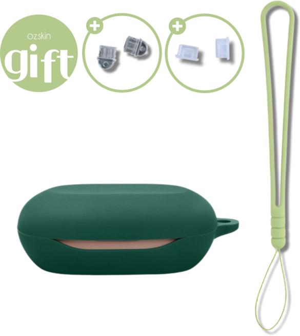 JBL 센스 라이트 실리콘 케이스 랜야드, 그린