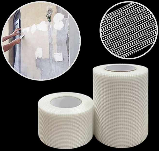 유리섬유 50M 벽면 외벽 보수 메쉬 FRP 드라이비트망, 19cmX40M(1롤), 1개