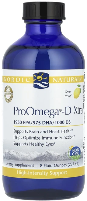 Nordic Naturals ProOmega-D Xtra 레몬 237ml(8fl oz), NordicNaturalsProOmegaDXtra레몬2, 1개, 237ml - 쿠팡