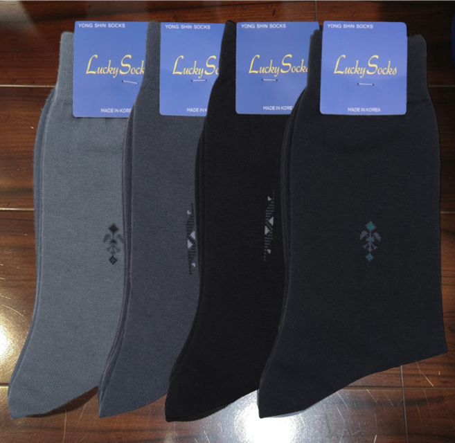 무등 양말 미끄럼 방지 남자 정장 국산 면 패션 신사 장목